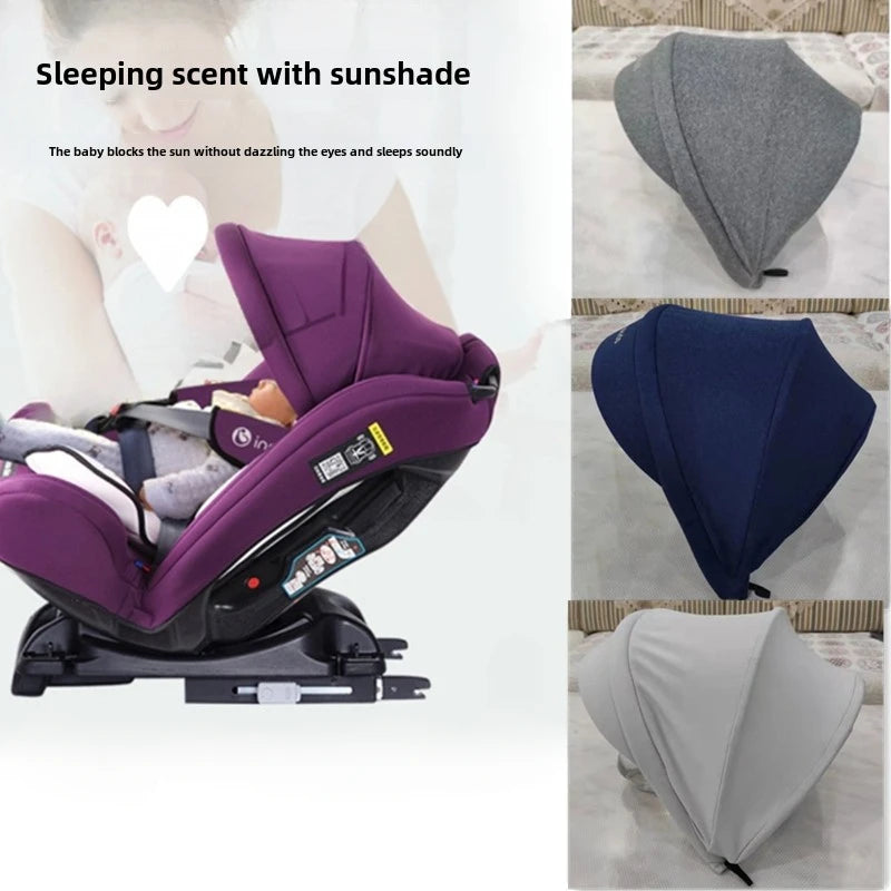 Baby Safety Seat Sunshade Basket Style Sunshade Universal Sunshade With Support Rod Adjustable Baby Car Seat Roof Accessories